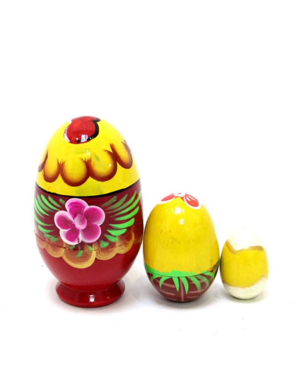 Матрешка Цыпленок мини 3м10