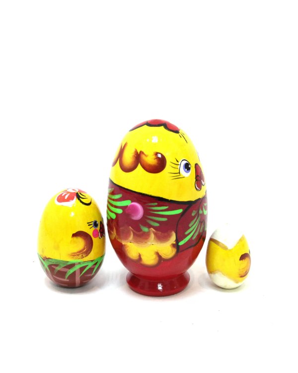 Матрешка Цыпленок мини 3м10
