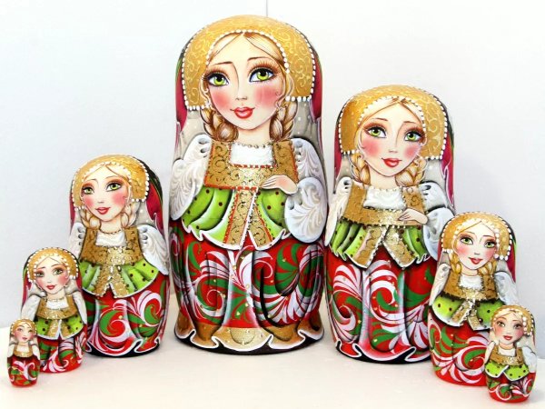 Матрешка Веселина 7м21