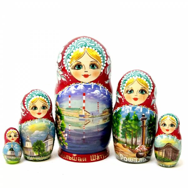 Матрешка Шатура 5м 17см