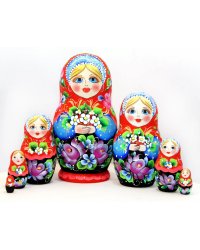 Матрешка Незабудки 7м21