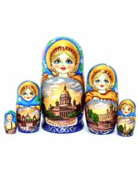 Матрешка Ленинград 5м17