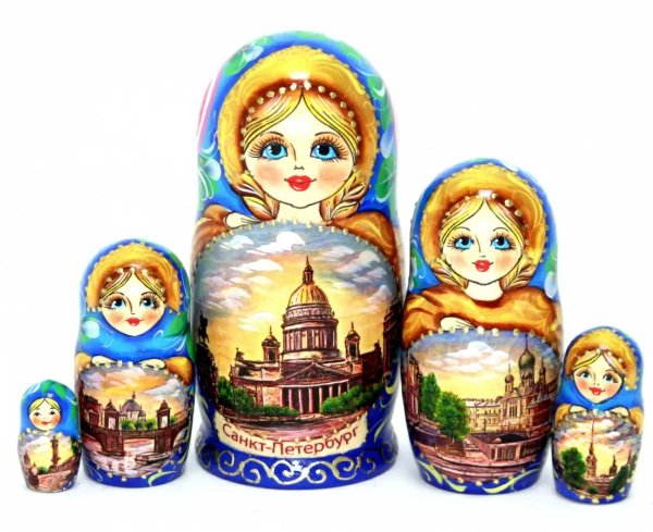 Матрешка Ленинград 5м17