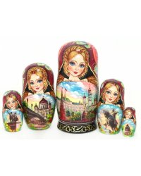 Матрешка Москва наклон 5м17