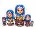 Матрешка Вика с фруктами 5м17