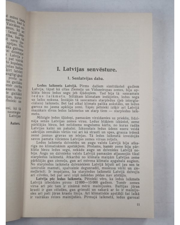 Latvijas vēsture. Vidusskolām