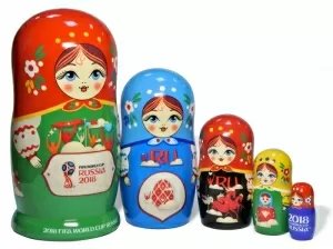 Матрешка Кубок FIFA 2018 5м14