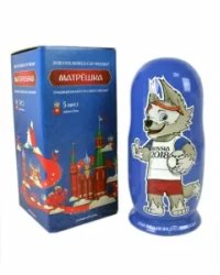 Матрешка Забивака FIFA 2018 5м14