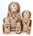 Матрешка Жженка золотая 5м17