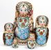 Матрешка Жженка синяя 5м17