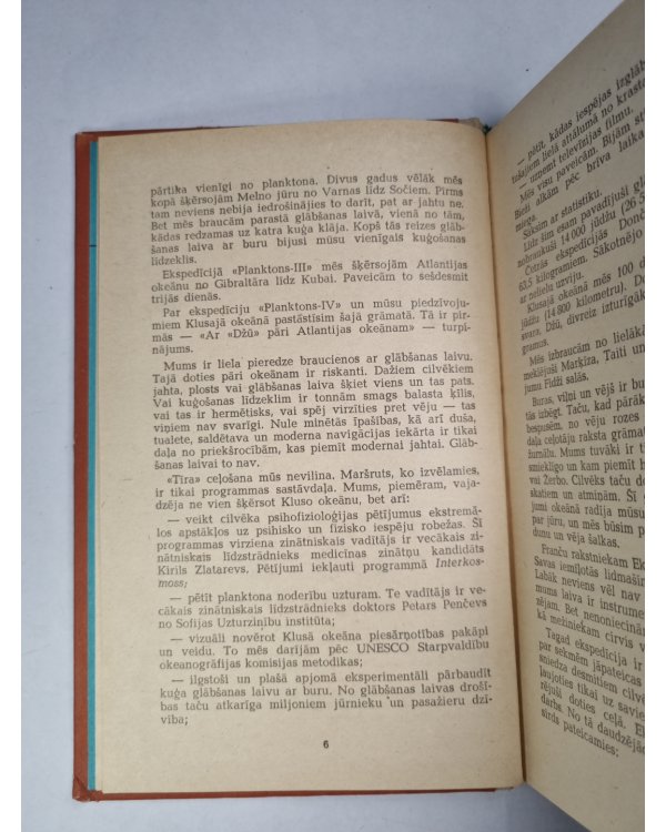 Ar ''Džū'' pāri klusajam okeānam
