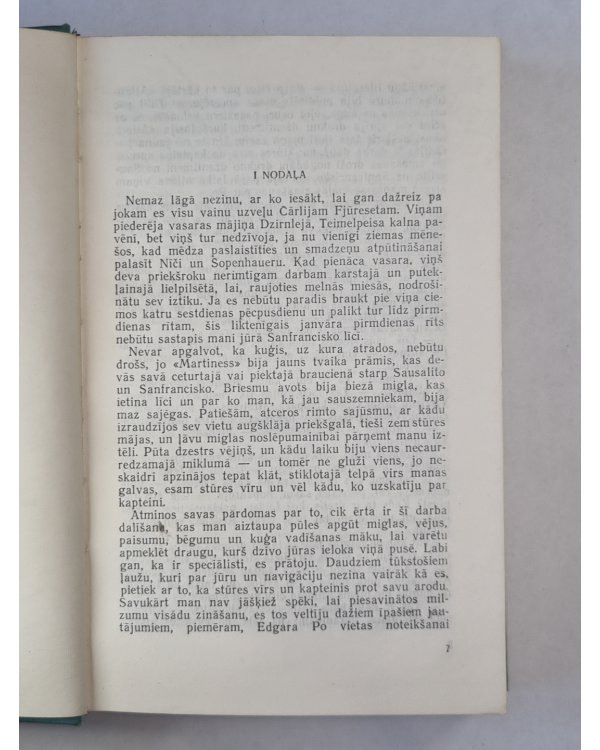 Dž.Londons. Kopoti raksti 3. Jūras vilks. Dzīvotgriba