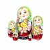 Матрешка Оля с петухом ОБ 5м 14см