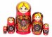 Матрешка Наташа красная 5м17
