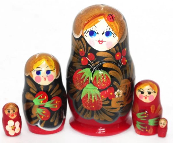 Матрешка Валя ягодка 5м11