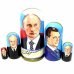 Матрешка Путин подпись 5м17
