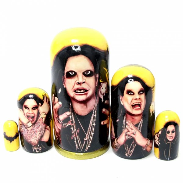 Матрешка Ozzy Osbourne 5м17
