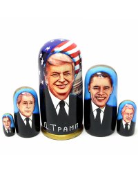 Матрешка Дональд Трамп 5м17