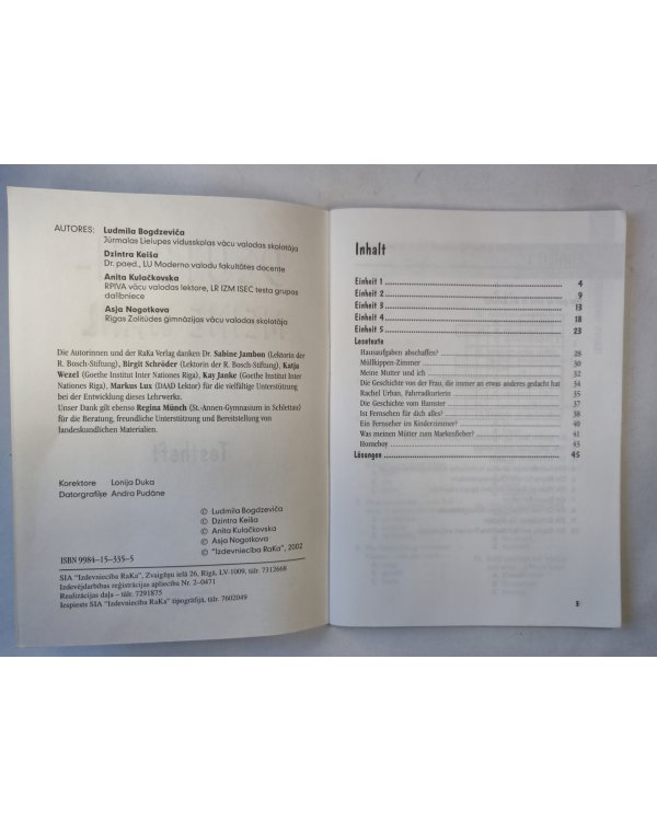 Deutsch - Meine Wahl 3. Testheft (GER)