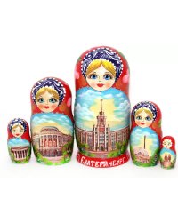 Матрешка Екатеринбург 5м17