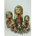 Матрешка Цветы (зеленый платок) 15м33 Матрешка Цветы (зеленый платок) 15м33