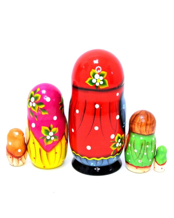 Матрешка Борис с балалайкой 5м14
