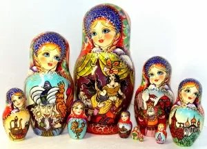 Матрешка Шамаханская царица 10м24