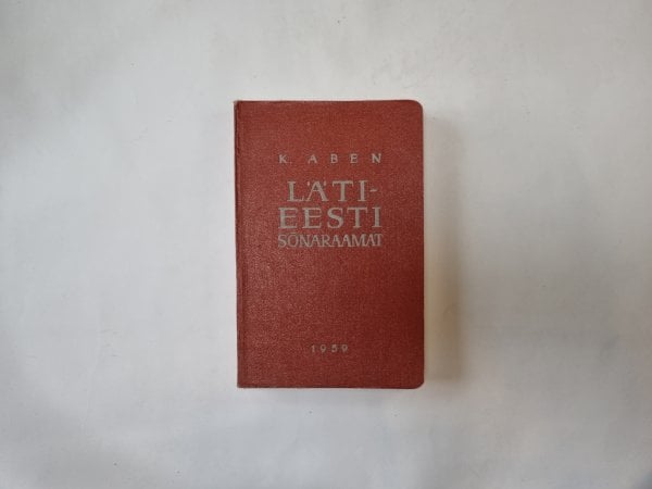 Lati-eesti sonaraamat