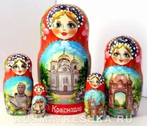 Матрешка Краснодар 5м17
