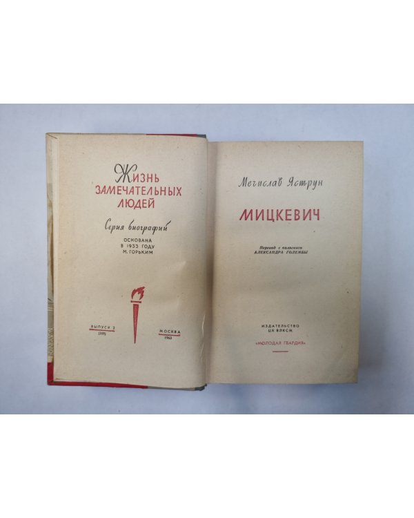Мицкевич (Серия: "Жизнь замечательных людей")