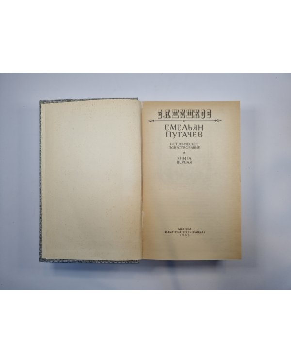 Емельян Пугачев. Книга 1