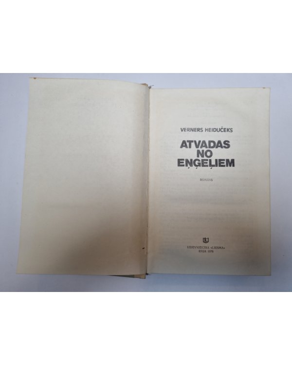 Дополнительное изображение книги «Atvadas no eņģeļiem»