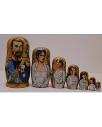 Матрешка Царская Семья 7м21