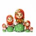 Матрешка Маша с яблоками 5м14