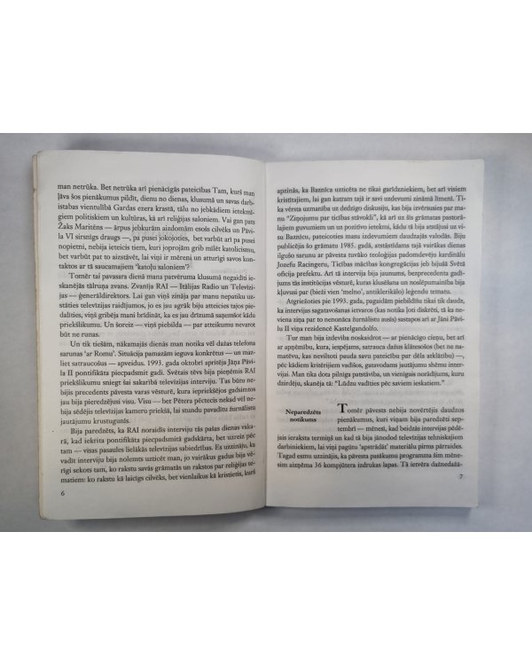 Jānis Pāvils II. Pārkāpjot cerības slieksni