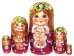 Матрешка Алёна с зайчиком 5м14