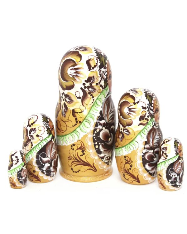 Матрешка Женя корич. 5м17
