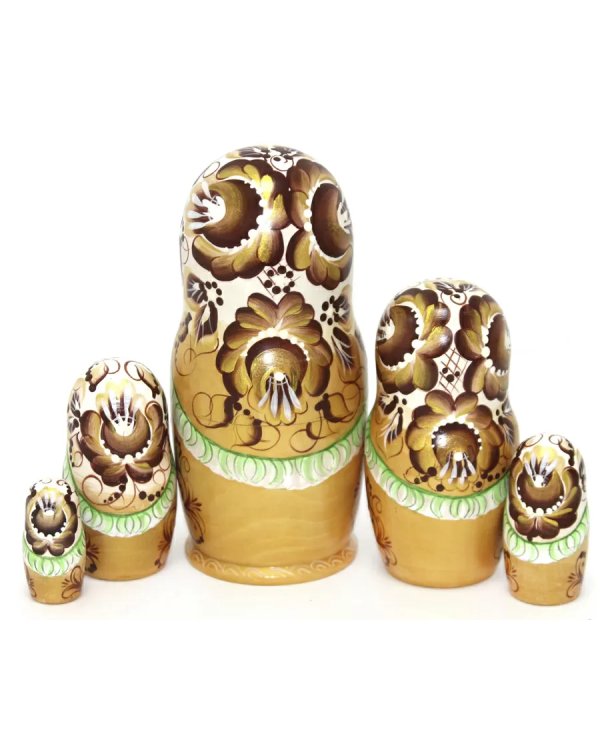 Матрешка Женя корич. 5м17
