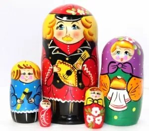 Матрешка Мальчик в кепке В. 5м17