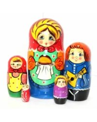 Матрешка Хлеб-соль Валя 5м17