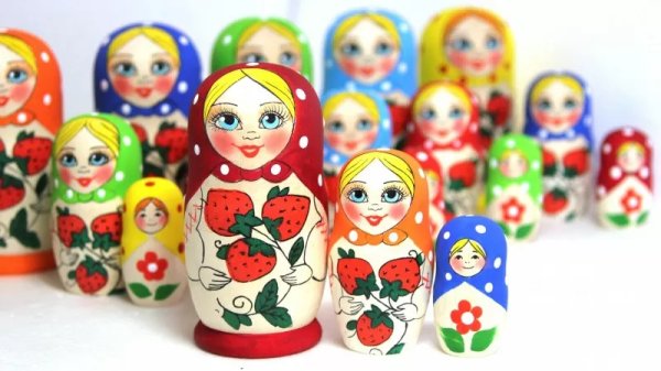 Матрешка Клубника П 3м10