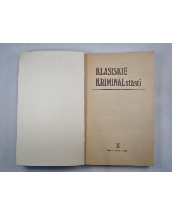 Klasiskie kriminālstāsti