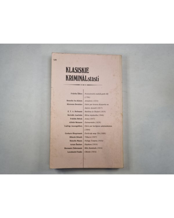 Klasiskie kriminālstāsti