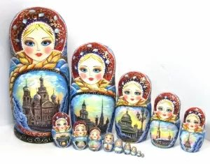 Матрешка Санкт-Петербург 15м33 Матрешка Санкт-Петербург 15м33