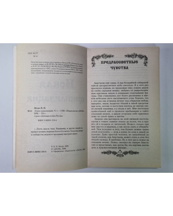 Новая цивилизация. Книга 8. Часть 1