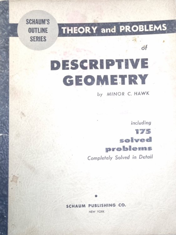 THEORY and PROBLEMS of DESCRIPTIVE GEOMETRY (ENG)