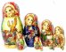 Матрешка Жар-птица 10м25