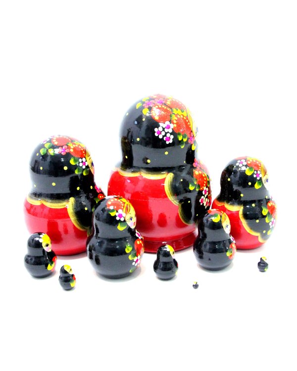 Матрешка Букет Земляники ВП 10м 15см