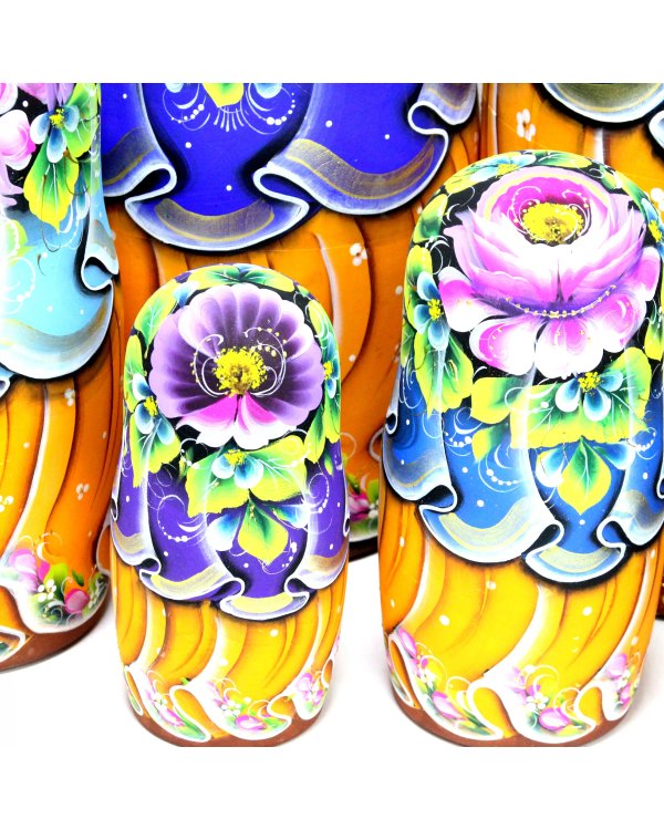 Матрешка С клубничным орнаментом 10м48см