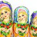 Матрешка С клубничным орнаментом 10м48см